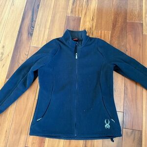 Women's Spyder Jacket Black Size XL